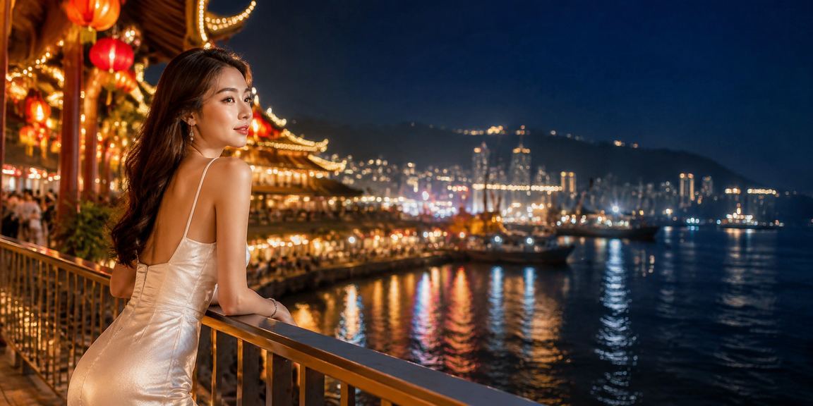 Chợ đêm Sài Gòn với ánh đèn neon rực rỡ về đêm